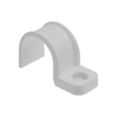 Крепеж-скоба для трубы односторон. 32 мм TDM Еlectric (5 шт) SQ0405-7004 (серый)