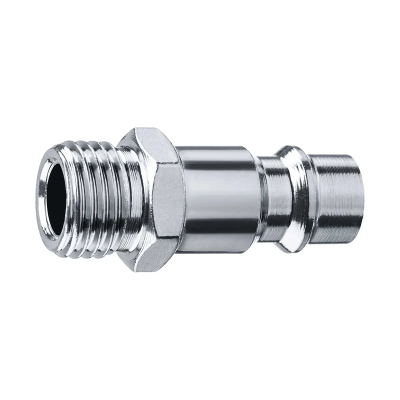 Переходник 1/4"М - рапид штуцер (папа) Зубр Профессионал 64915-1/4