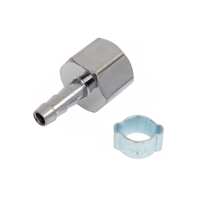 Переходник 1/4"F штуцер ″елочка″, 6 мм - внутренняя резьба Зубр Профессионал 64923-1/4-06