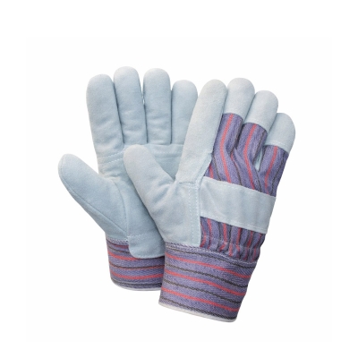 Перчатки спилковые комбинированные