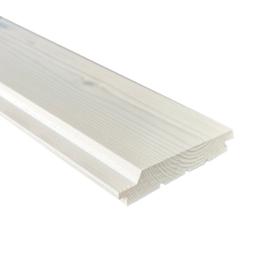 Имитатор бруса 20х145х6000 мм TVT 5060 (слоновая кость) сорт AB (4 шт.) УЦЕНКА*