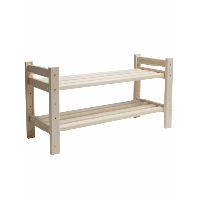 Стеллаж деревянный 2 полки №20