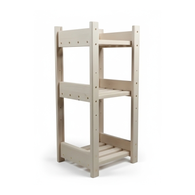 Стеллаж деревянный 3 полки №23