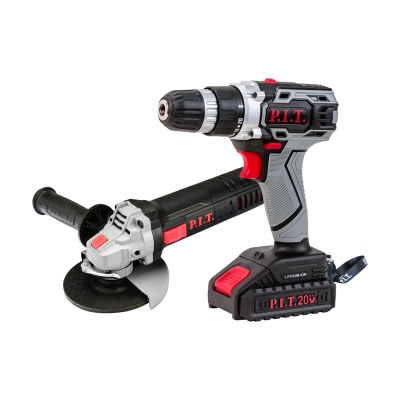 Промо-набор Шуруповерт P.I.T. PSR18-D3 PROMO + УШМ P.I.T. PWS125-C4