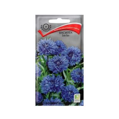 Семена цветов Василек Блю бол Поиск (1 г)