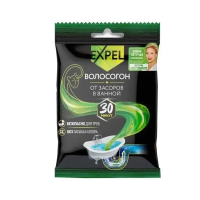 Средство для устранения засоров от волос Expel 50 г