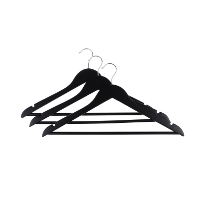 Вешалка-плечики для одежды 450 мм деревянная (3 шт)