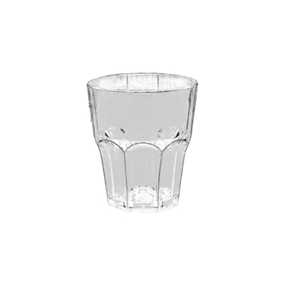 Набор стопок граненых 40 мл, небьющиеся, прозрачные SATE (6 шт)