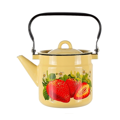 Чайник эмалированный с декором СтальЭмаль (2 л) 1С25С УЦЕНКА*