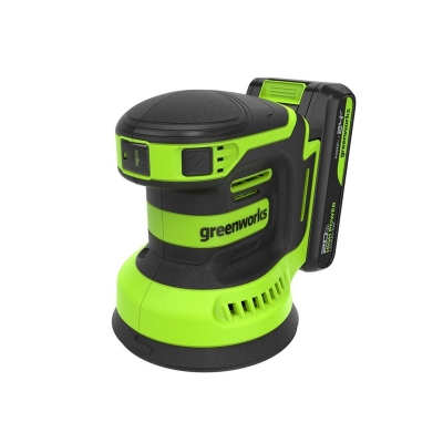 Шлифмашина эксцентриковая (орбитальная) GreenWorks OS325