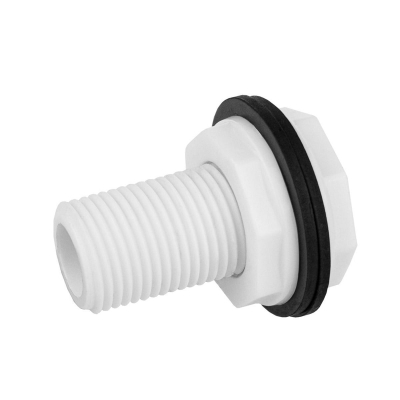 Штуцер в бак с прокладкой 1/2"