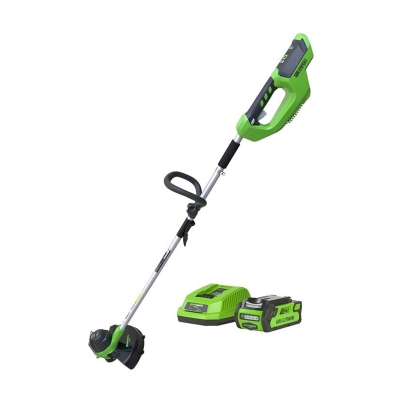 Триммер аккумуляторный GreenWorks 40V G40LTK4 (с АКБ и ЗУ)