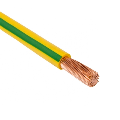 Провод ПуГВнг(A)-LS 1х6 (пог. м) желто-зеленый TOKOV ELECTRIC 000011522