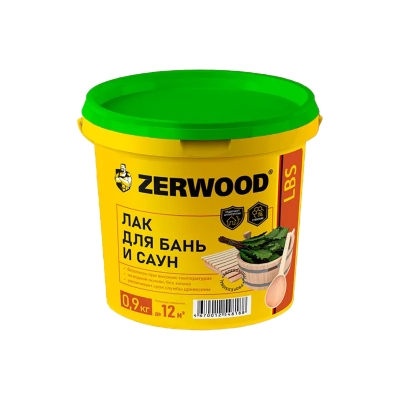 Лак для пола в банях и саунах ZERWOOD LBS (0.9 кг)