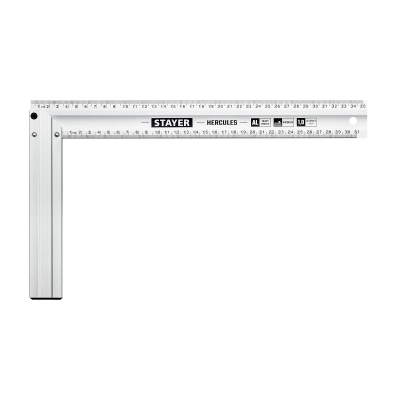 Угольник столярный 350 мм жесткий STAYER Professional 3432-35