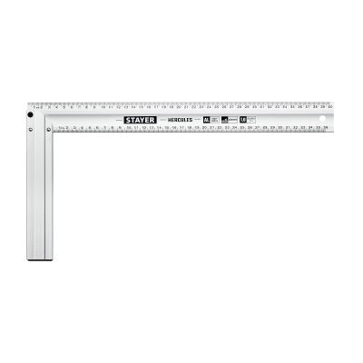 Угольник столярный 400 мм жесткий STAYER Professional 3432-40