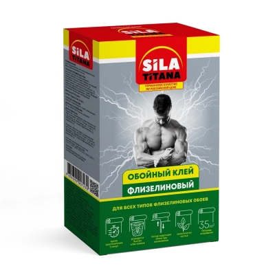 Клей для флизелиновых обоев Sila Titana (200 г)