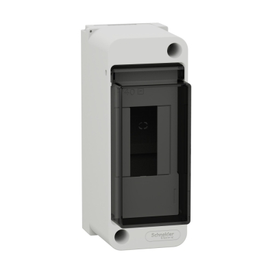 Бокс навесной пластиковый 2 модуля IP40 Systeme Electric City9 Box XS белый