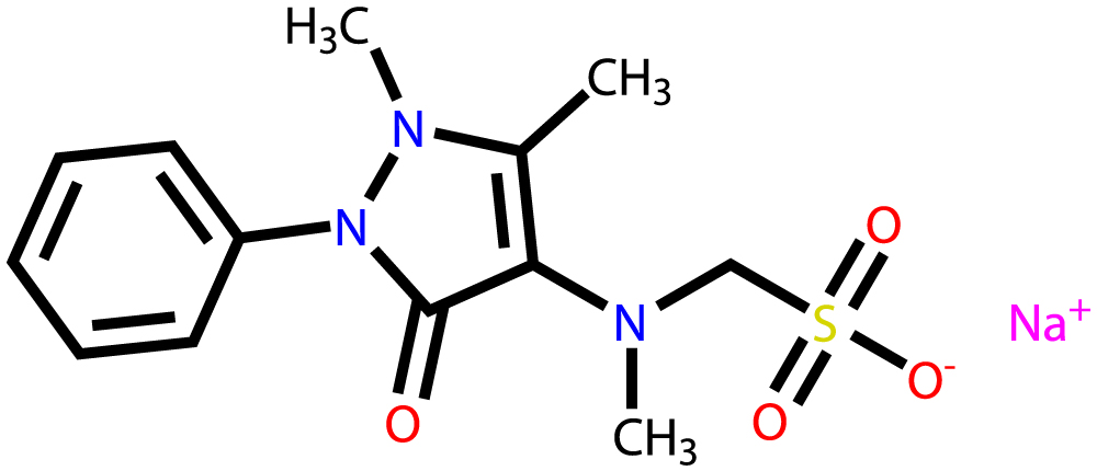 Формула метамизола натрия