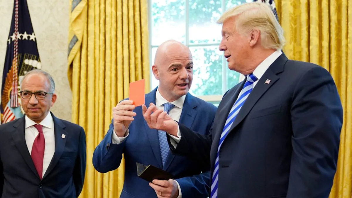 Инфантино и Трамп