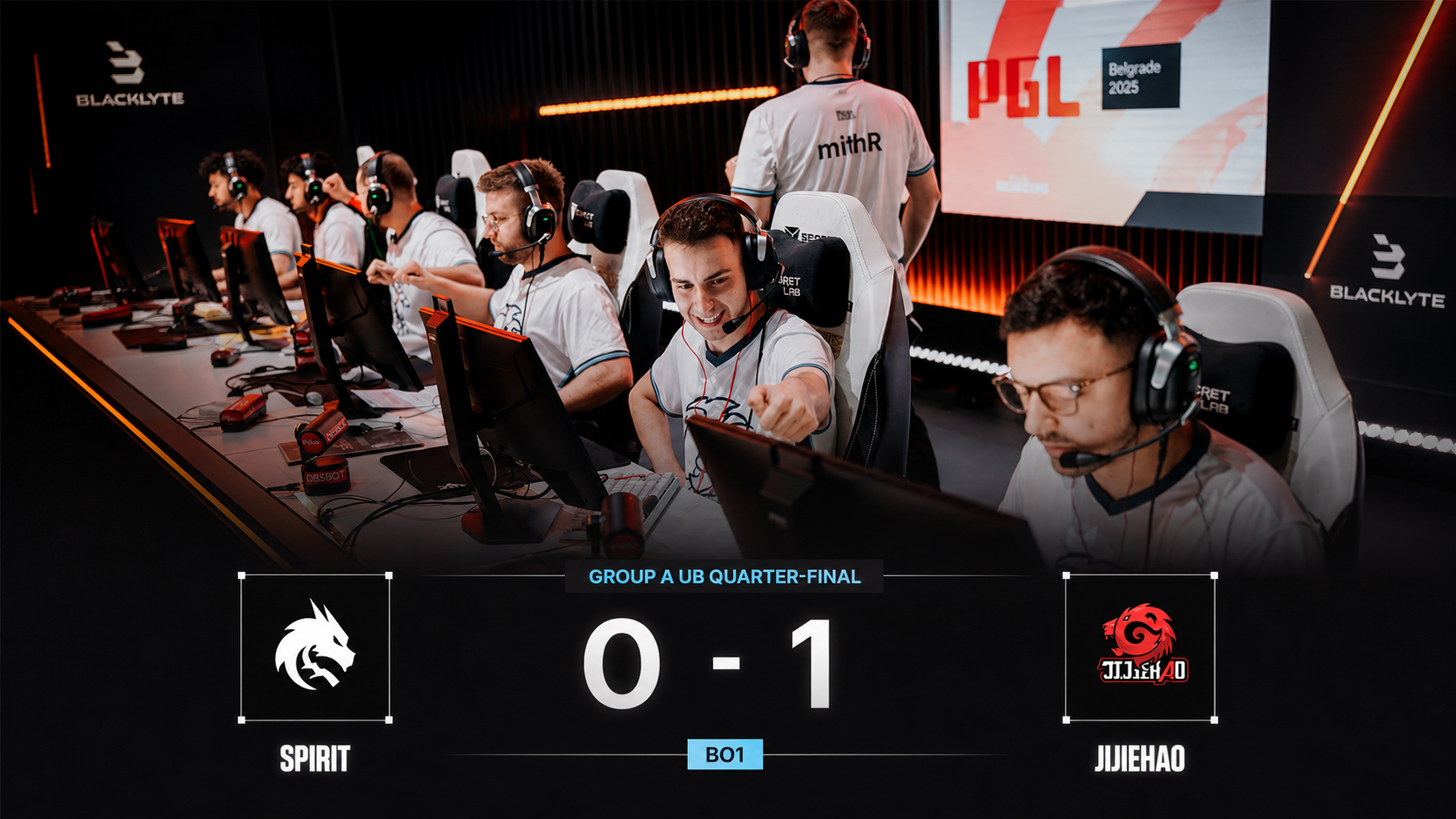 JiJieHao сенсационно обыграла Spirit на старте EWC 2026 по CS2 - CyberMeta