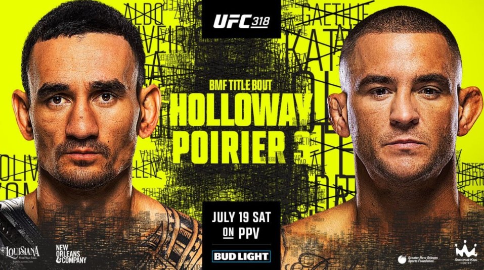 UFC 318: бой Порье – Холлуэй за титул BMF, важные поединки Копылова и Веретенникова