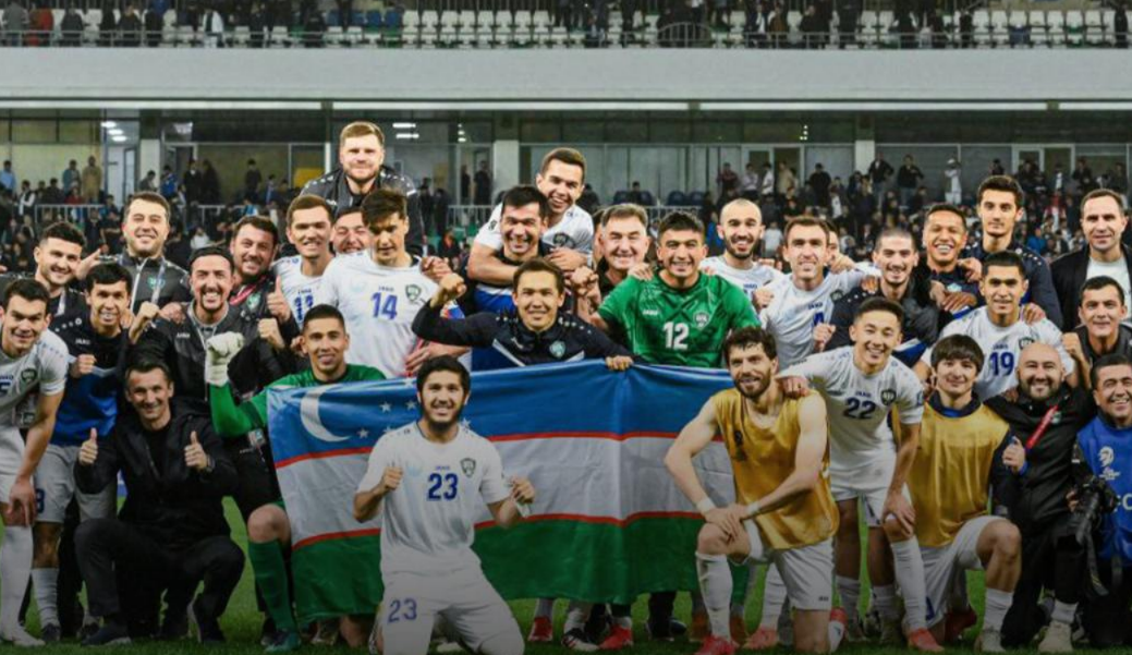 Узбекистан впервые вышел на чемпионат мира по футболу