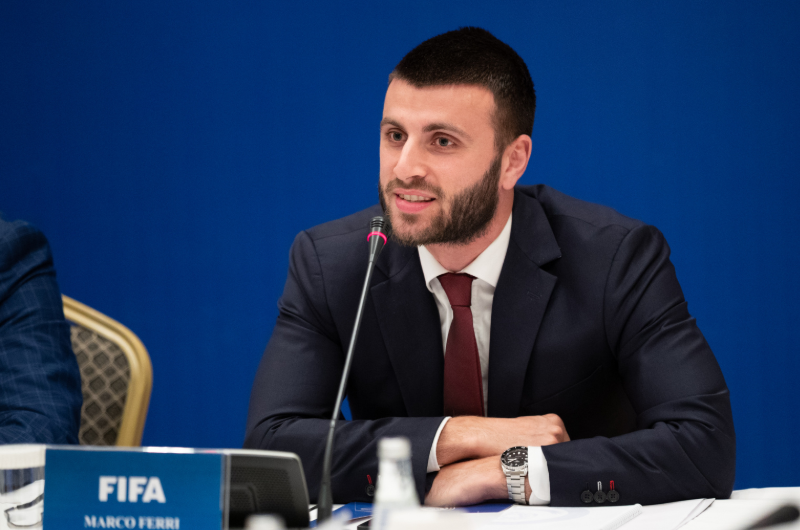 Марко Ферри: ФИФА и КФФ укрепляют партнерство ради будущего казахстанского футбола