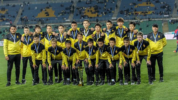 Все команды академии «Кайрата» им. Сегизбаева стали чемпионами Казахстана по итогам сезона 2023 года
