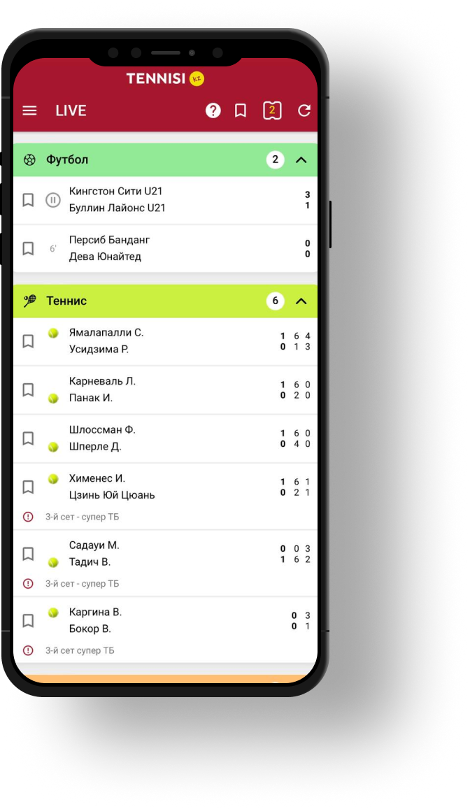 Tennisi live