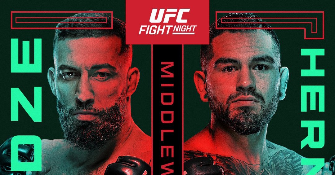 UFC on ESPN 72: элитная борьба среднего веса и фейерверки от Эрцега