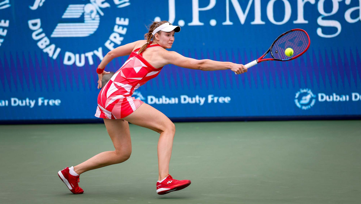 Елена Рыбакина вышла в полуфинал WTA 1000 в Дубае