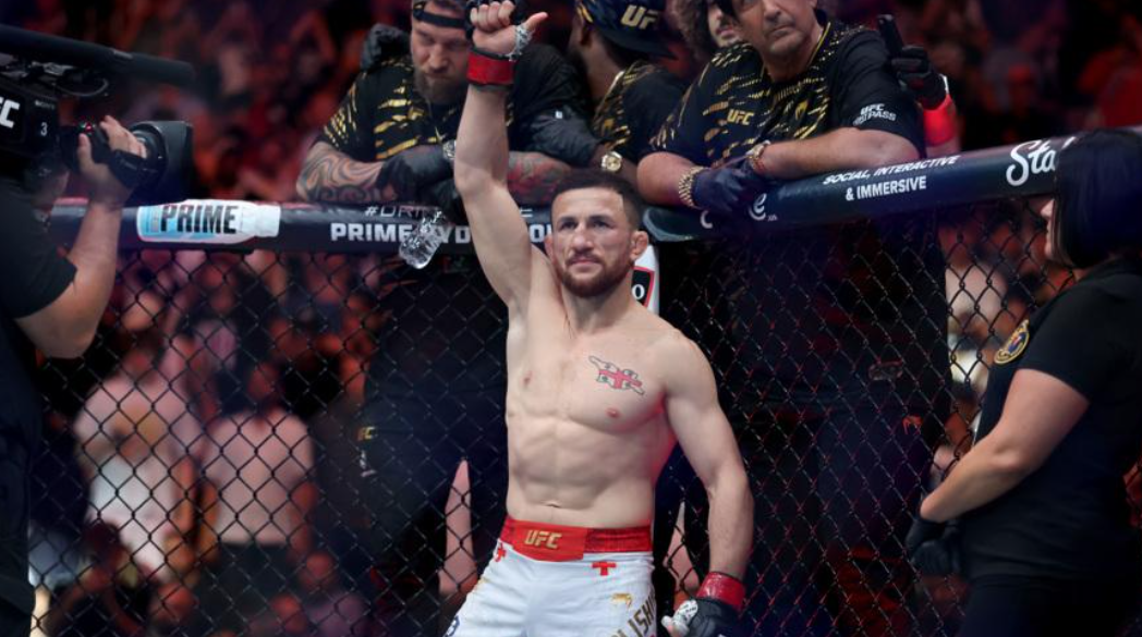 Двалишвили задушил О’Мэлли и подтвердил статус чемпиона UFC
