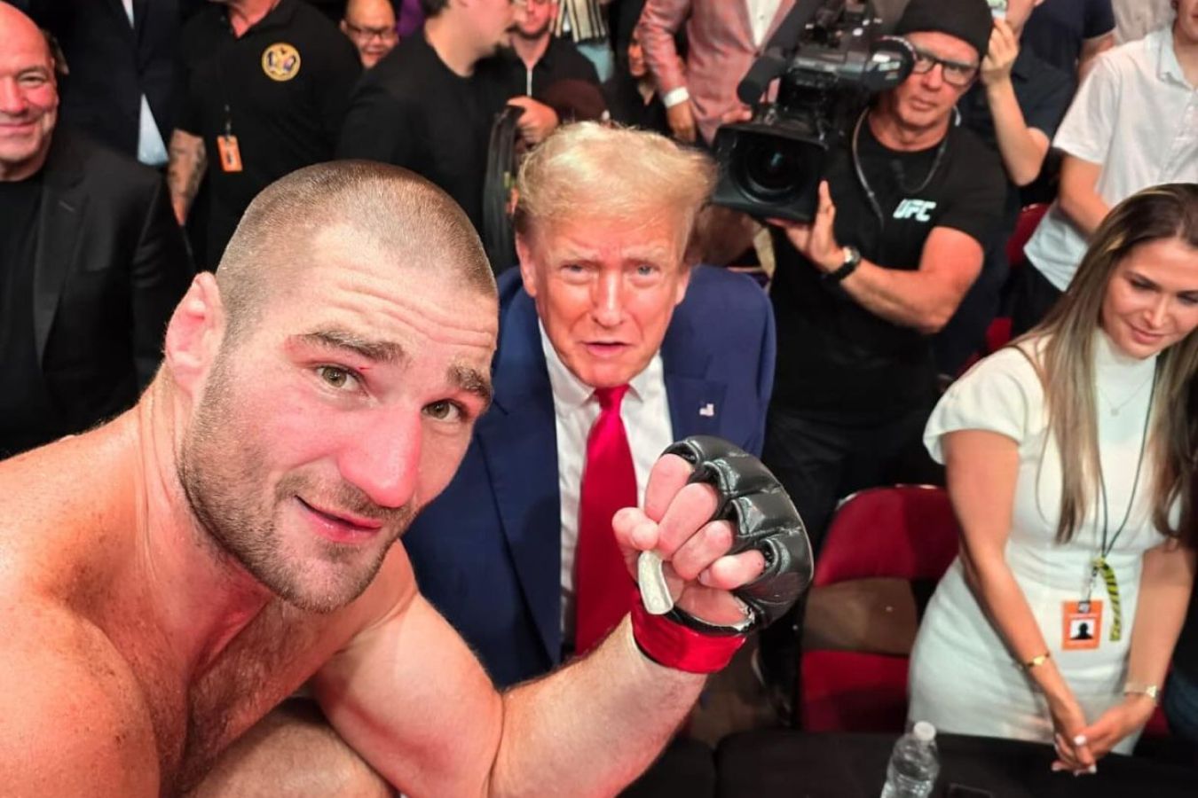 Дональд Трамп анонсировал бой UFC на территории Белого дома