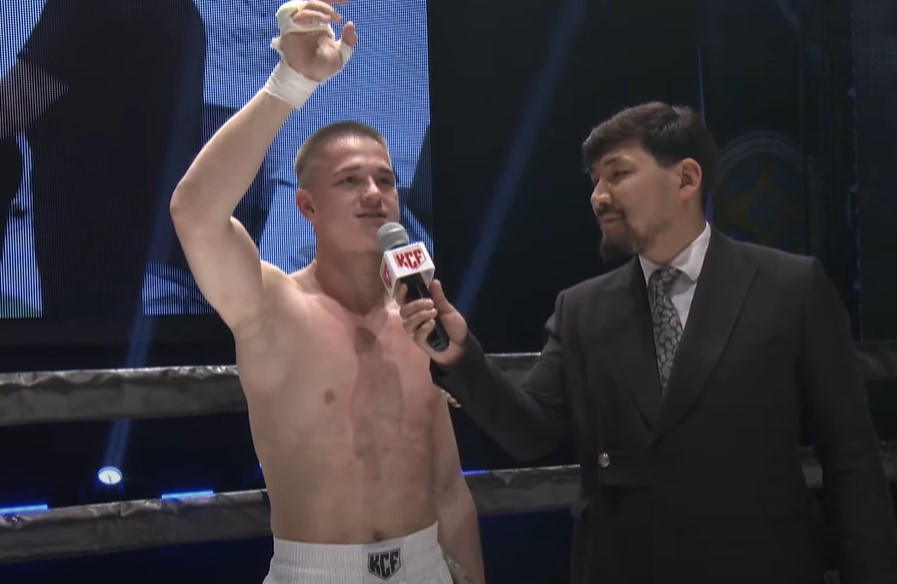 Сергей Каталов одержал победу над узбекским бойцом на KCF 2
