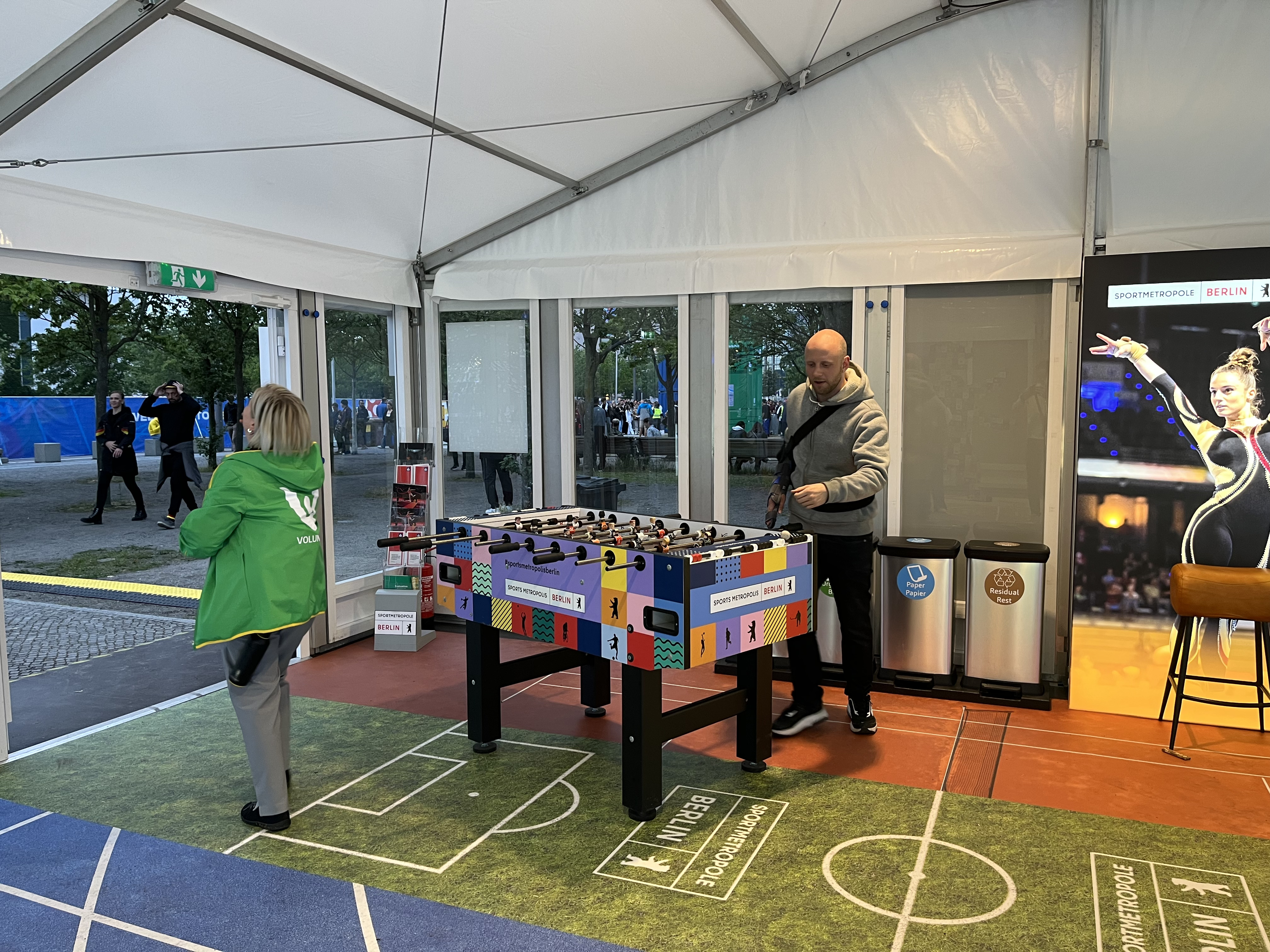 Стенд Sportmetropole Berlin