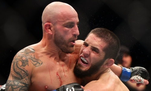 Видео полного боя Махачев – Волкановски на UFC 284