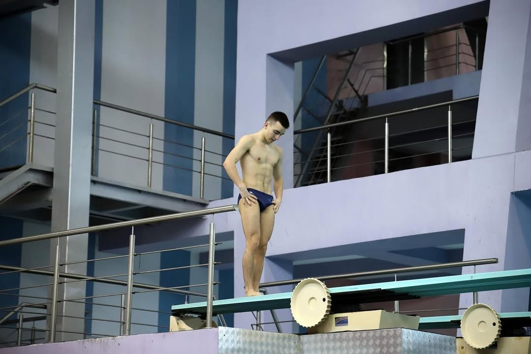 Казахстанец установил личный рекорд на чемпионате мира по прыжкам в воду