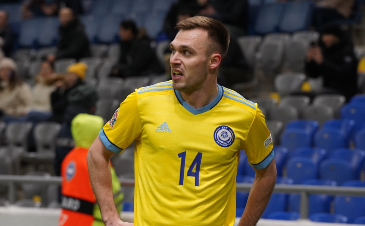 Transfermarkt повысил цену на казахстанца Васильева