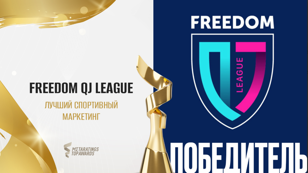 Metaratings Top Awards: Freedom QJ League победила в номинации «Лучший спортивный маркетинг»