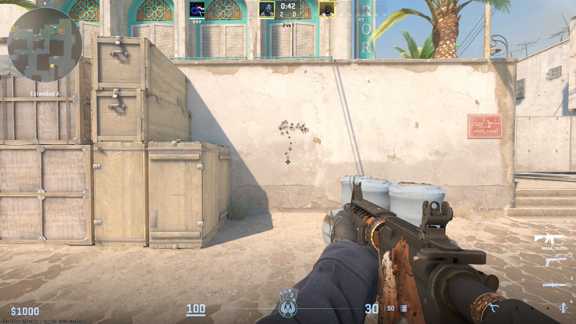 Recoil crosshair