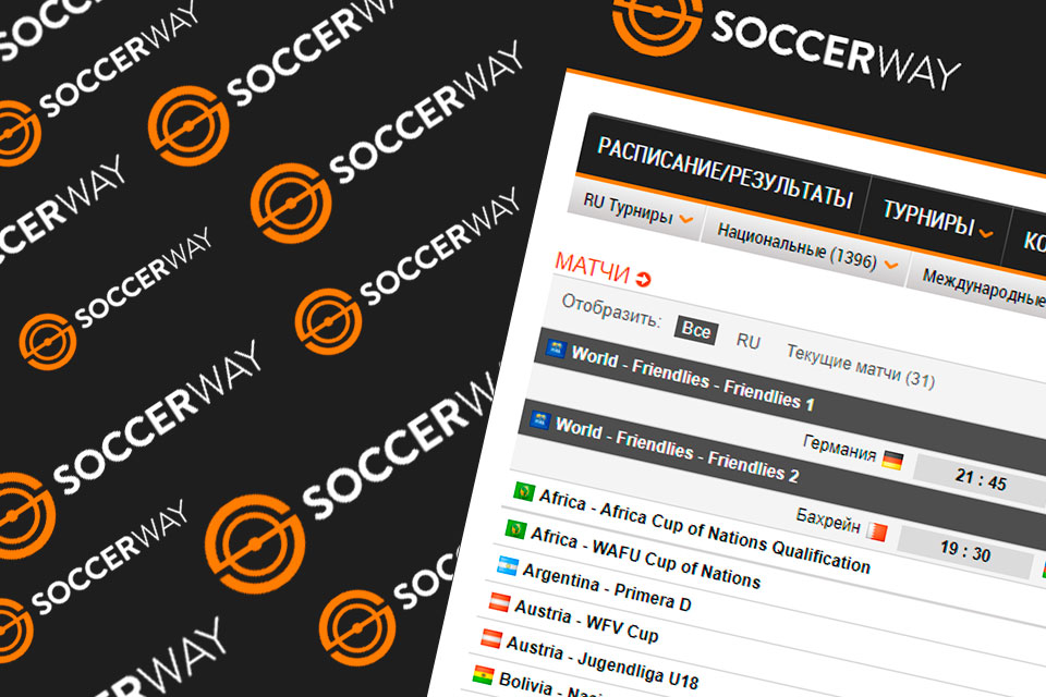 Обзор сайта футбольной статистики soccerway.com