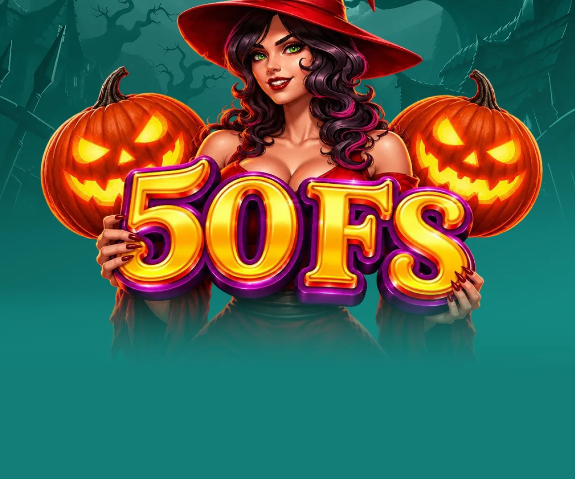 Celebrate Halloween with 50 FS bonus