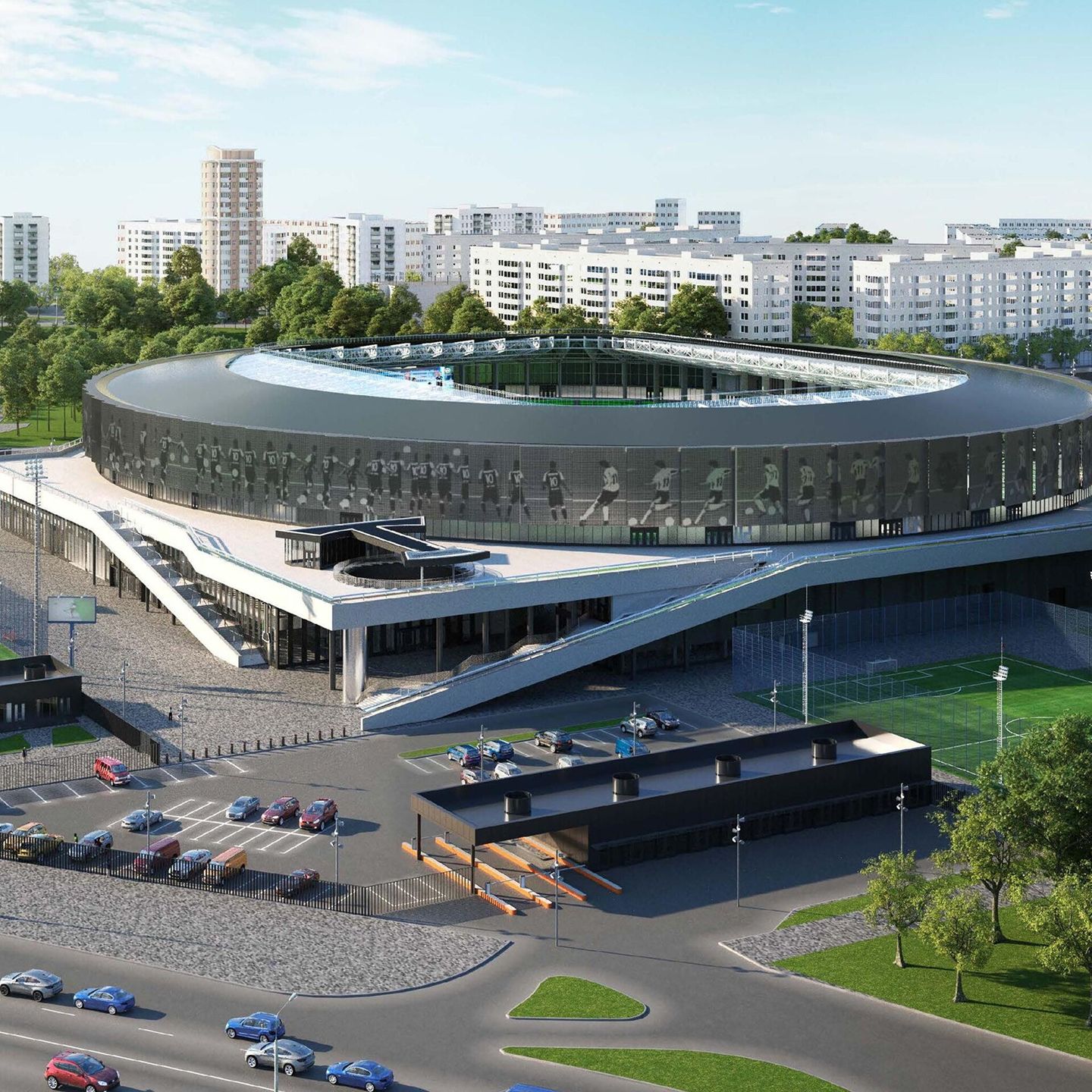 Новый спортивный кластер «Торпедо» Новый спортивный кластер «Торпедо»