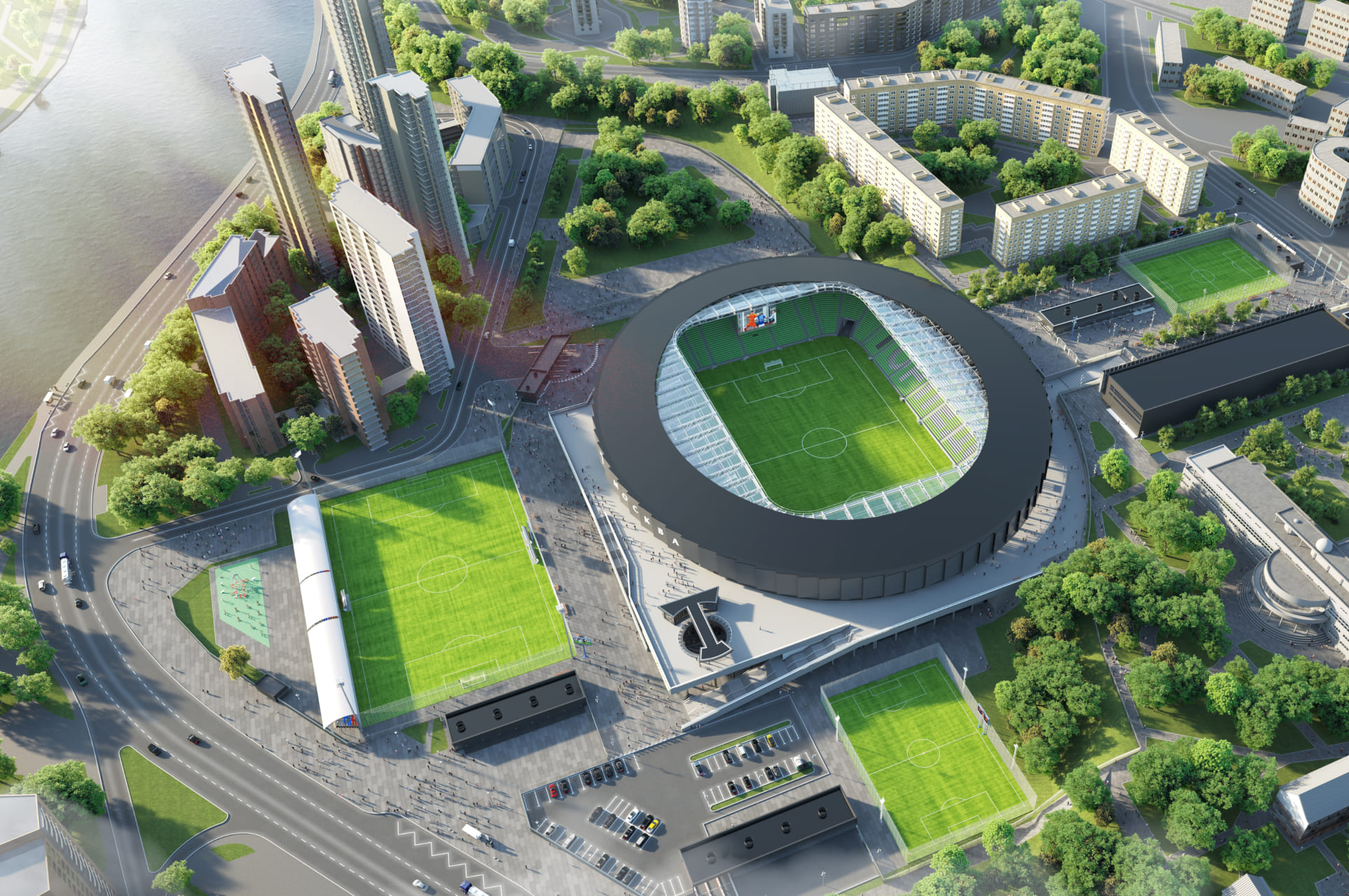 Новый спортивный кластер