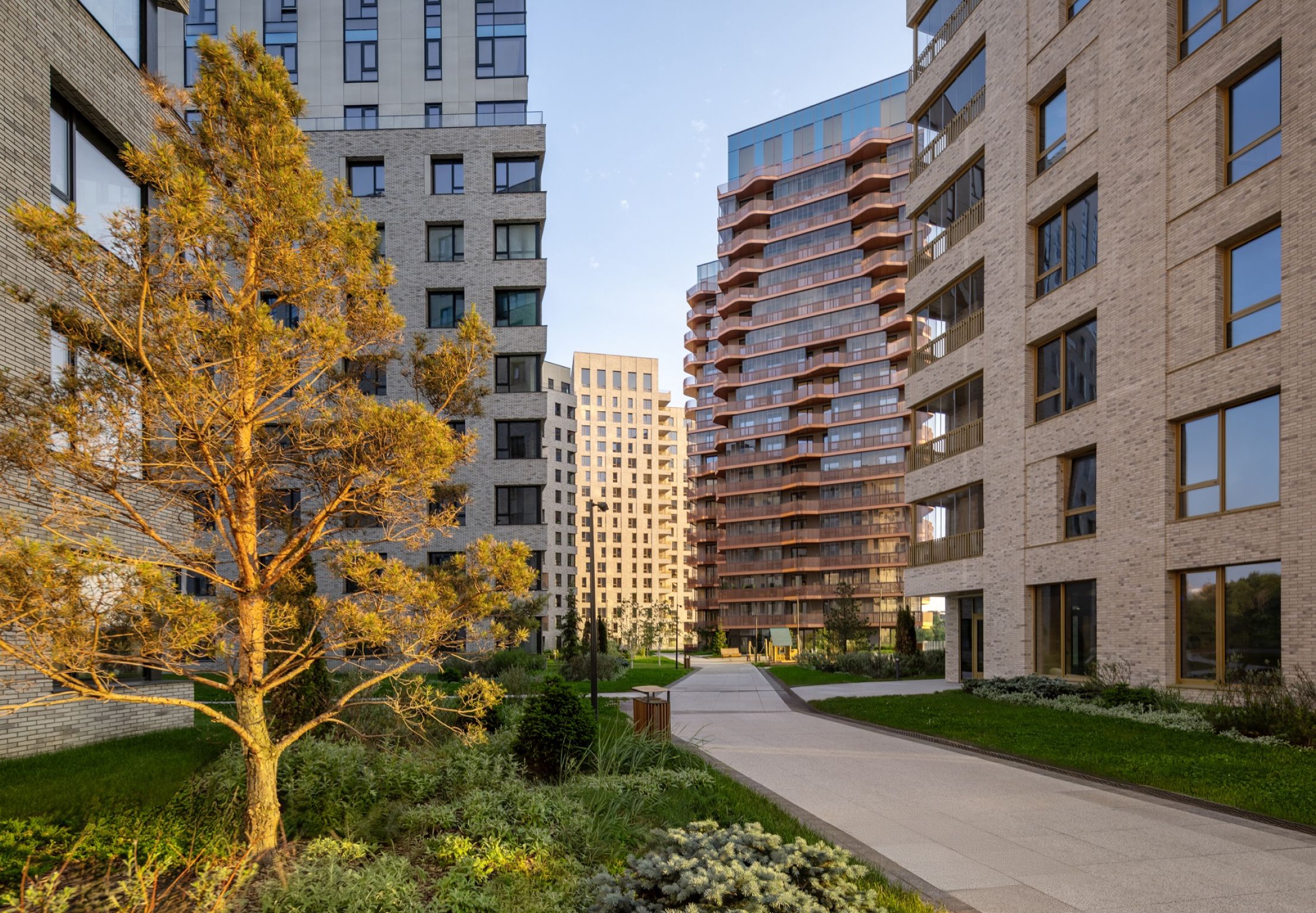 Прогулочные аллеи