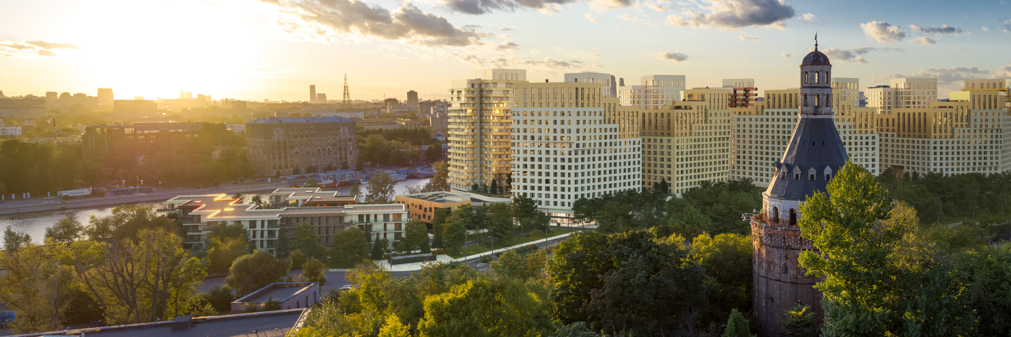 Новый район в центре с богатой историей