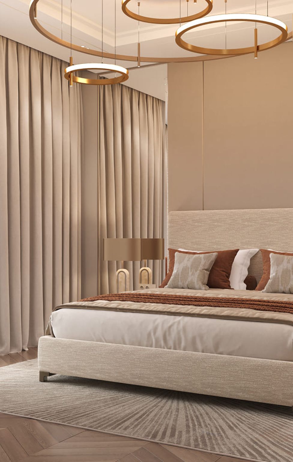 Фоновая картинка с видом 