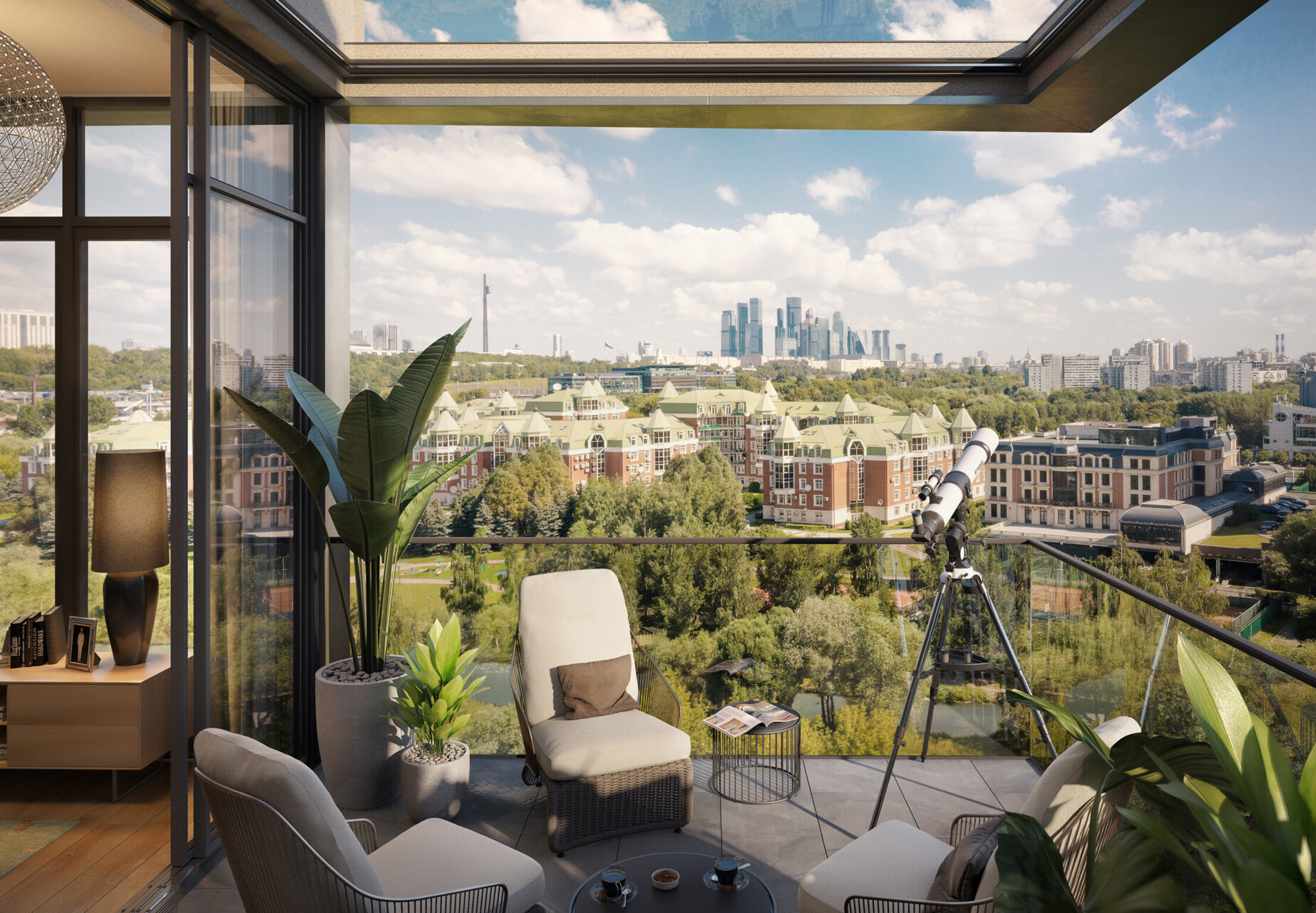 Пентхаусы с потрясающими видами