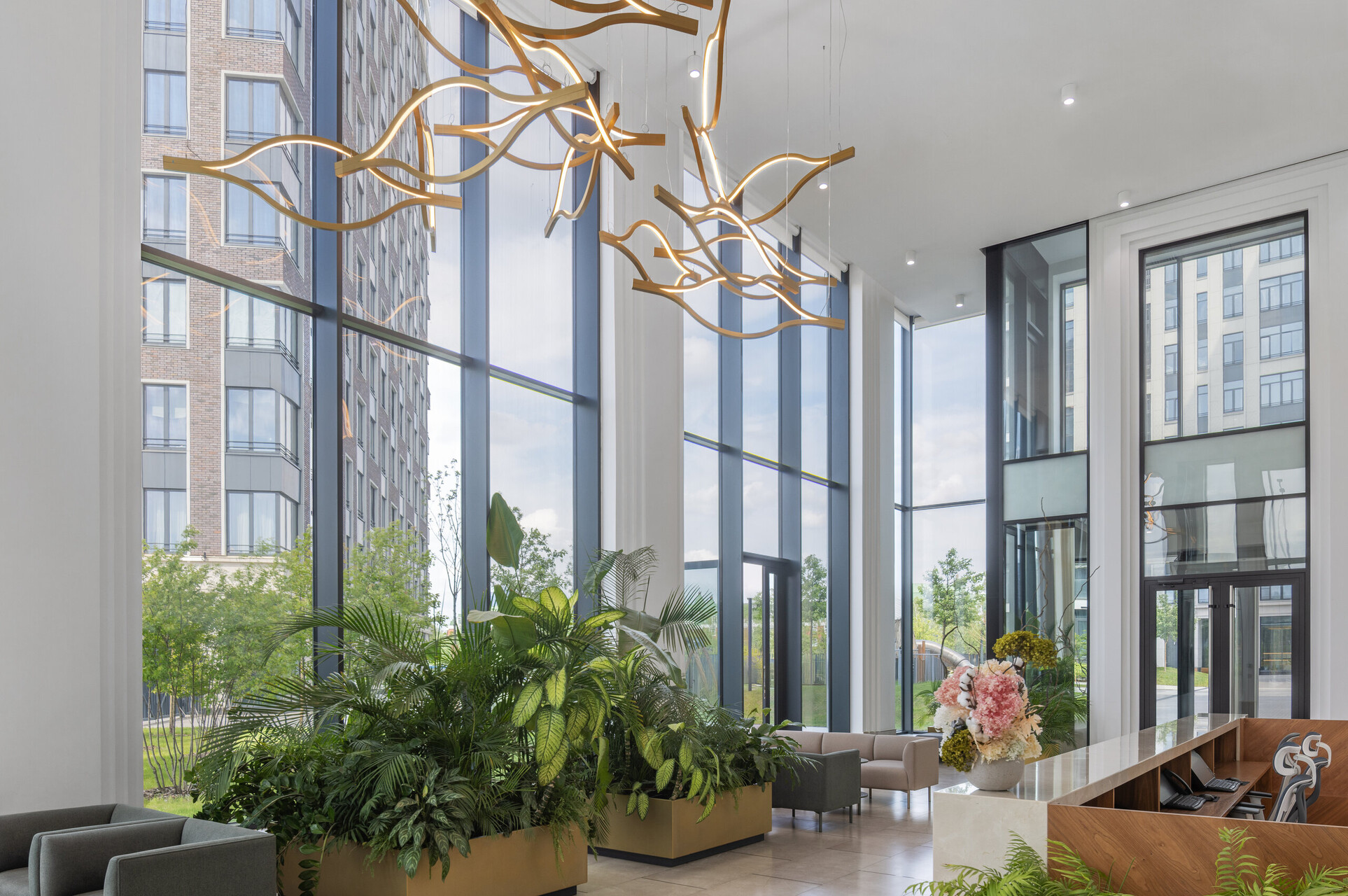 Потолки высотой 7,8 метра